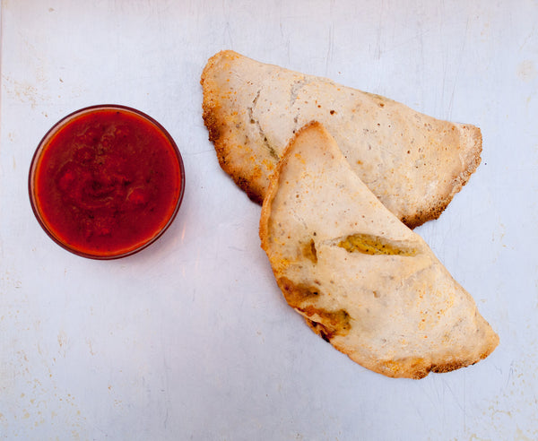 vegan tofu ricotta calzones